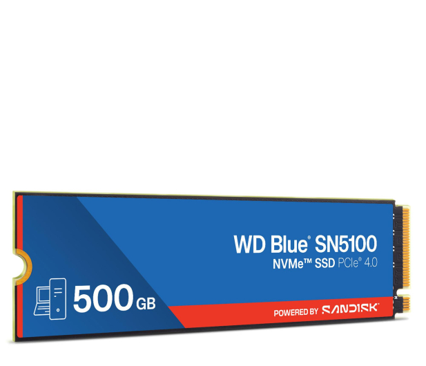 WD 500GB M.2 PCIe Gen4 NVMe Blue SN5100 WDS500G5B0E-00CPE0 - 1361028 - zdjęcie 2